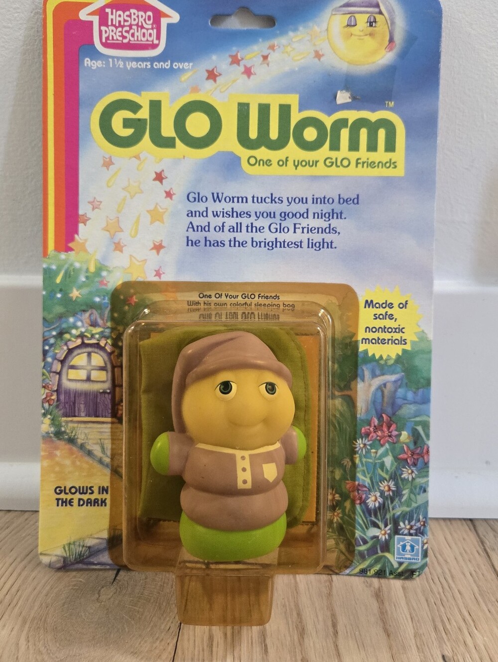 Hasbro GLO Friends Carded Backer — 1984